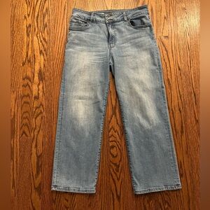 Kut from the Kloth Lucy High Waist Wide Leg Jeans sz 12